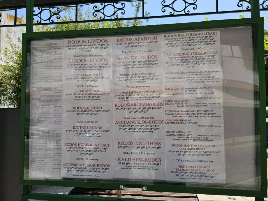 Rozkłady jazdy KTEL