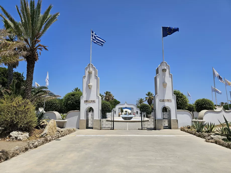Wejście do źródeł Kallithea