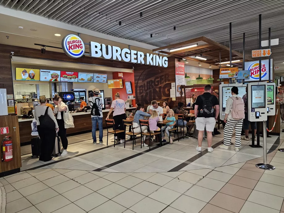 Burger King, strefa tranzytowa