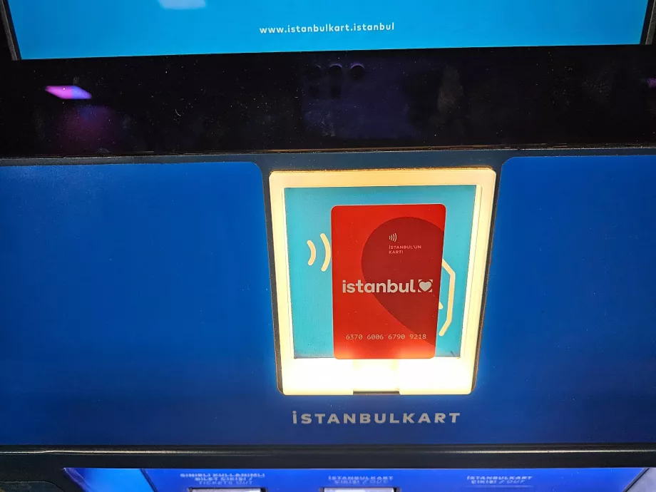 Maszyna do ładowania IstanbulKart