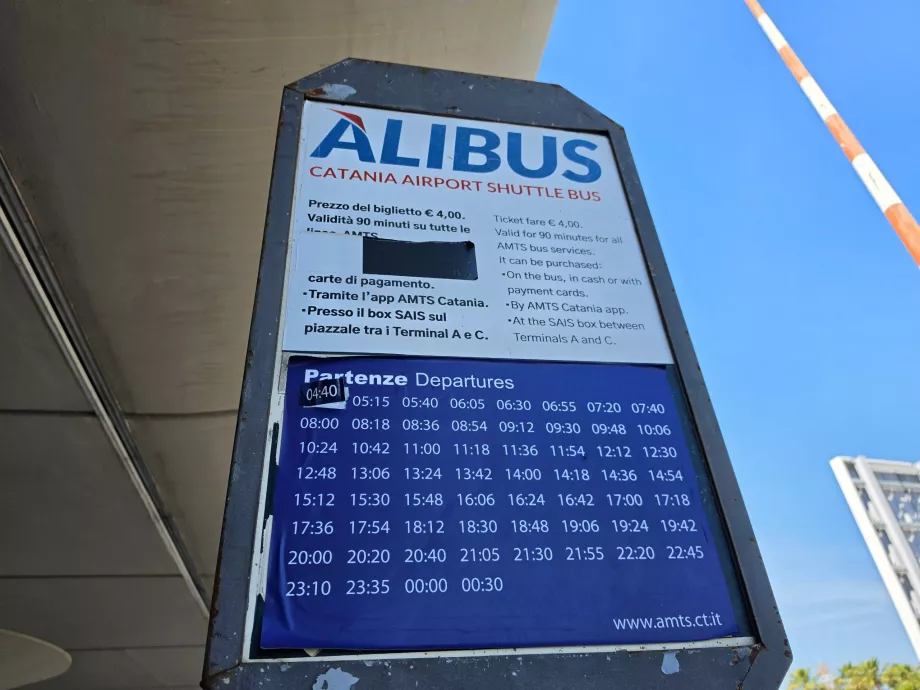 Rozkład jazdy Alibus