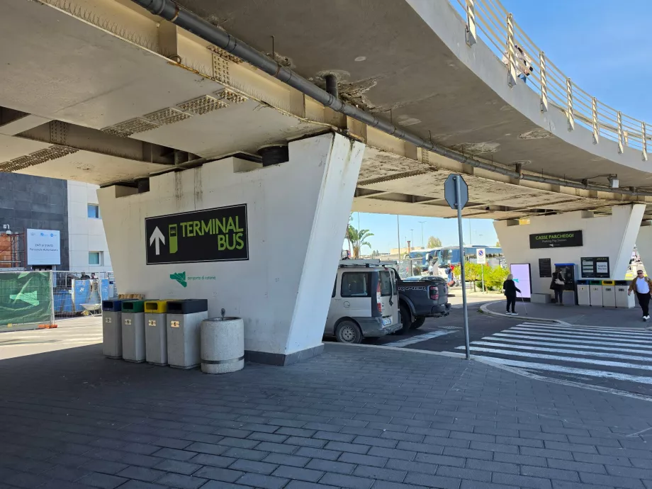 Droga do pętli autobusowej