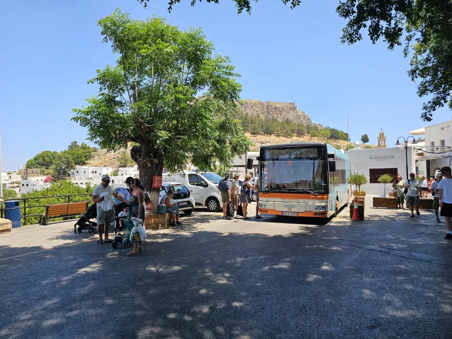Autobus wahadłowy Lindos