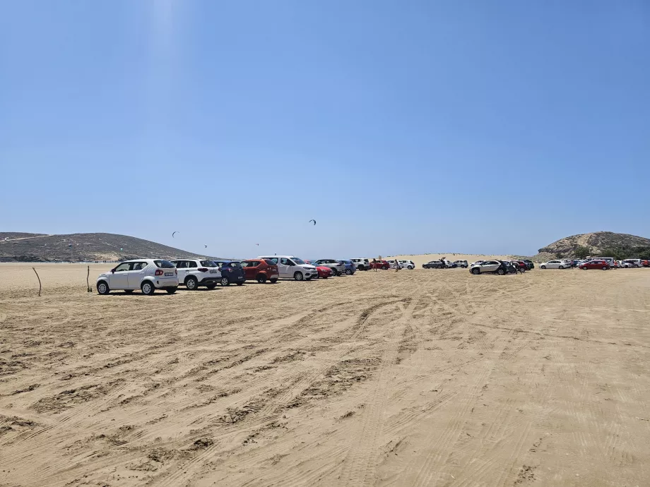 Parking Prasonisi