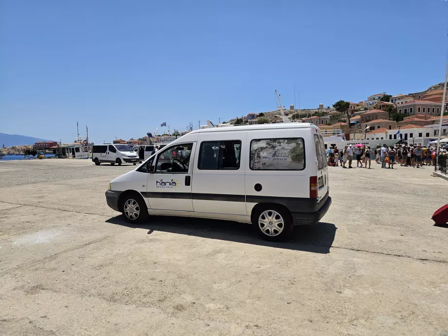 Kierunek minibusu Kania Beach