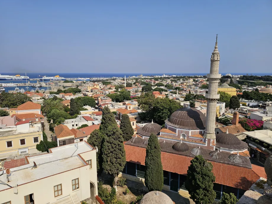 Widok z wieży zegarowej