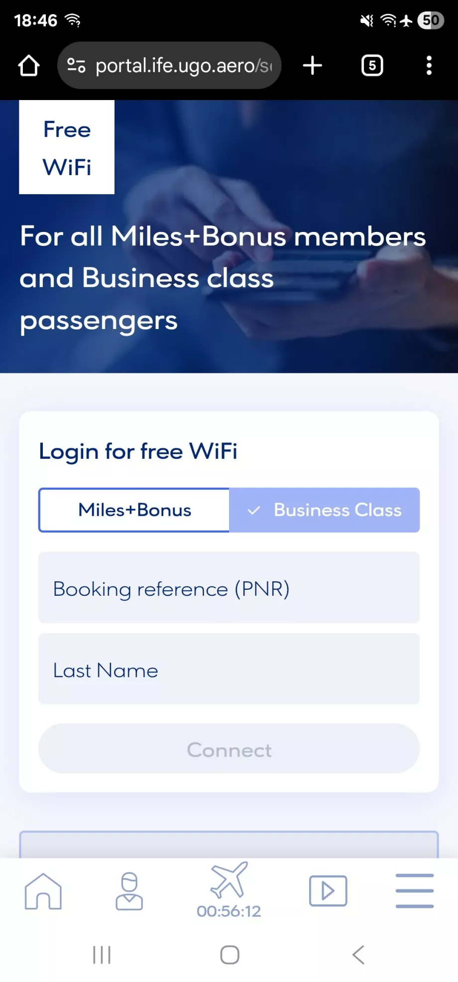 Wi-Fi podczas lotu