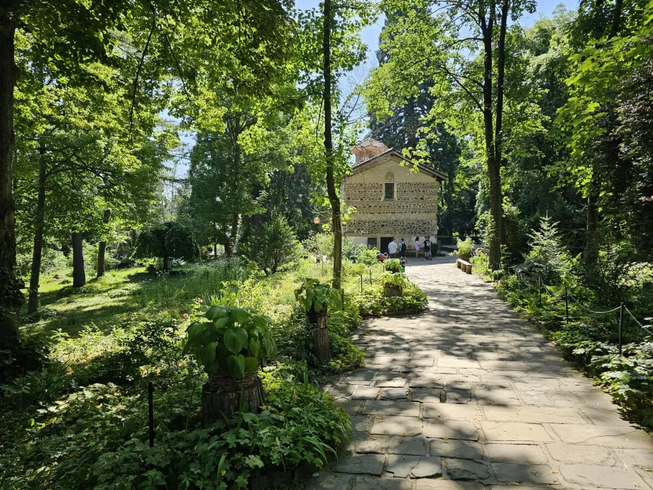Park wokół kościoła Bojan