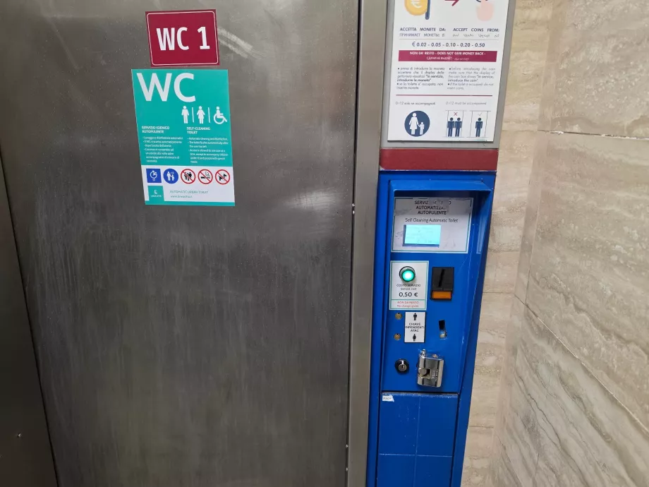 50 centów za toaletę w metrze
