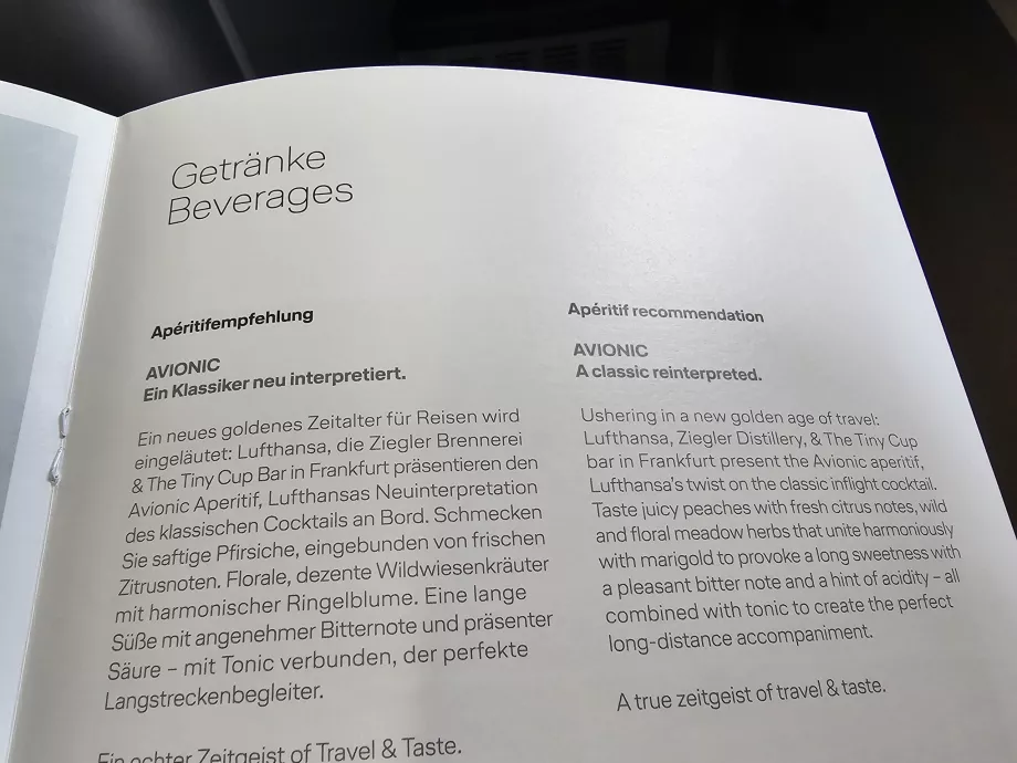 Avionic, autorski koktajl