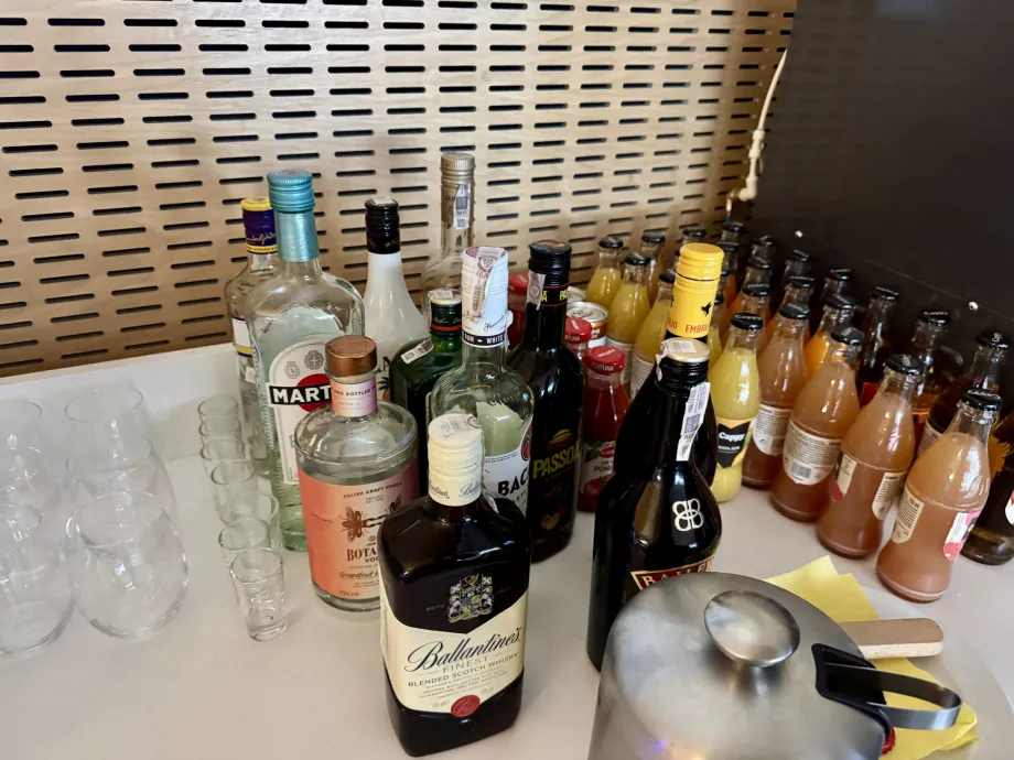 Oferta napojów alkoholowych