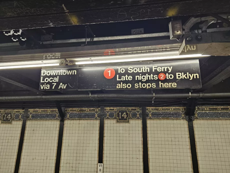 Oznakowanie w metrze