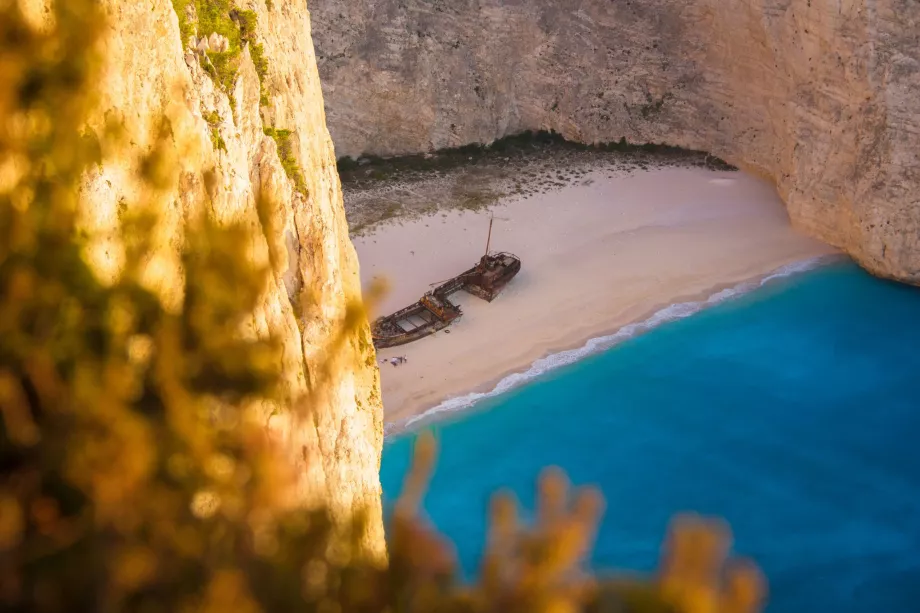 Plaża Navagio w szczegółach