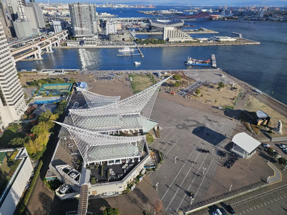 Widok z wieży portowej w Kobe