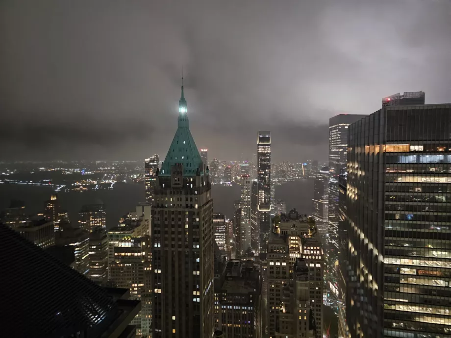 Widok z baru Overstory