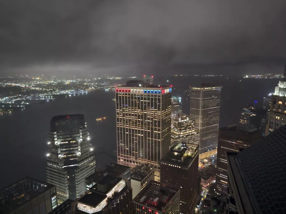 Widok z baru Overstory