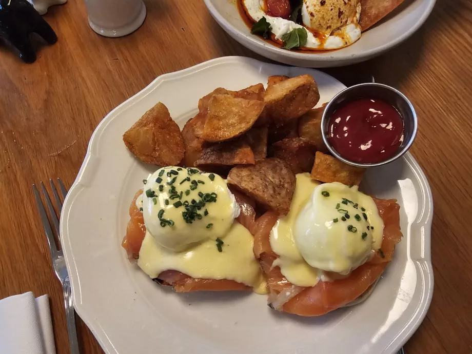 Śniadanie, norweskie jajka