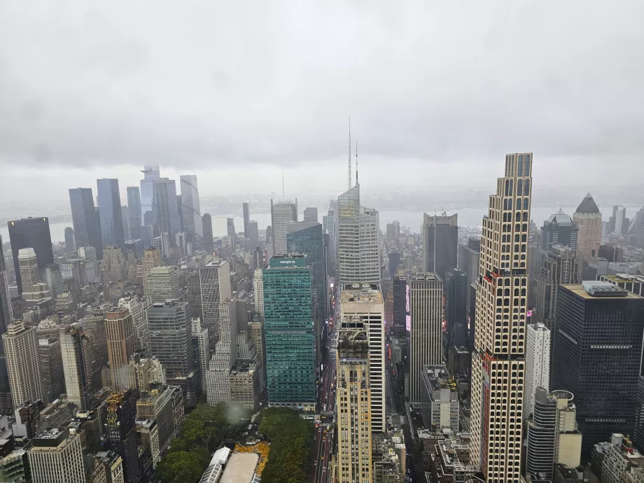 Summit One Vanderbilt, widok w kierunku Penn Station