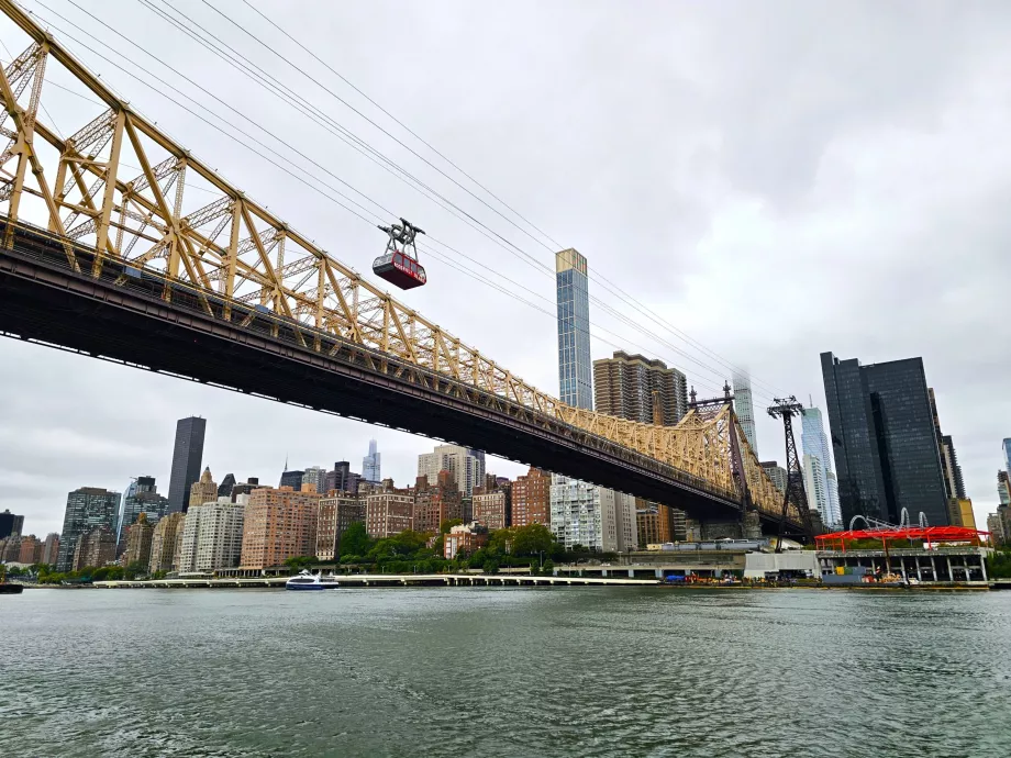 Kolejka linowa na wyspę Roosvelt