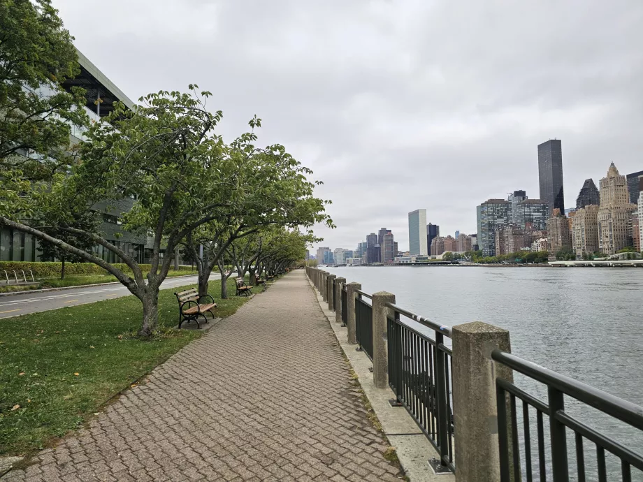 Promenada na wyspie Roosvelt