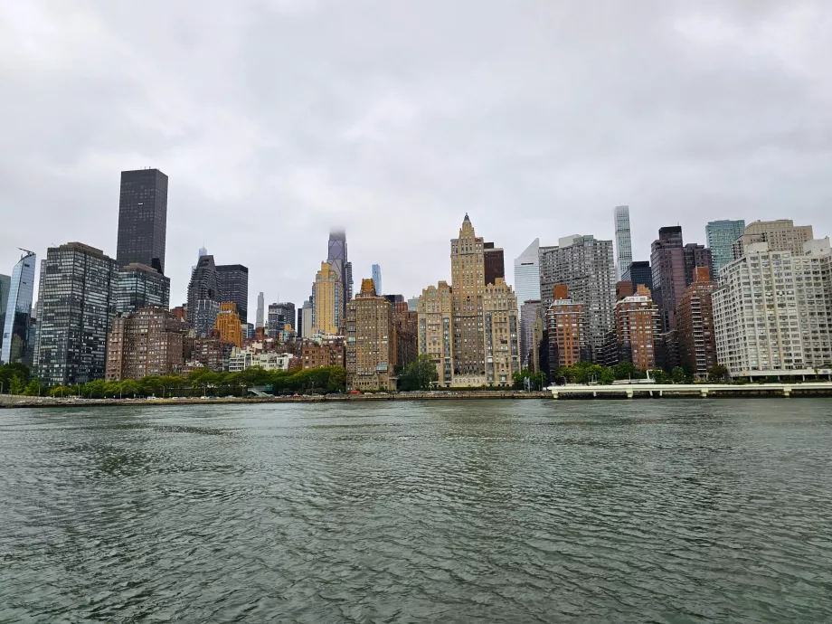 Widok z wyspy Roosvelt