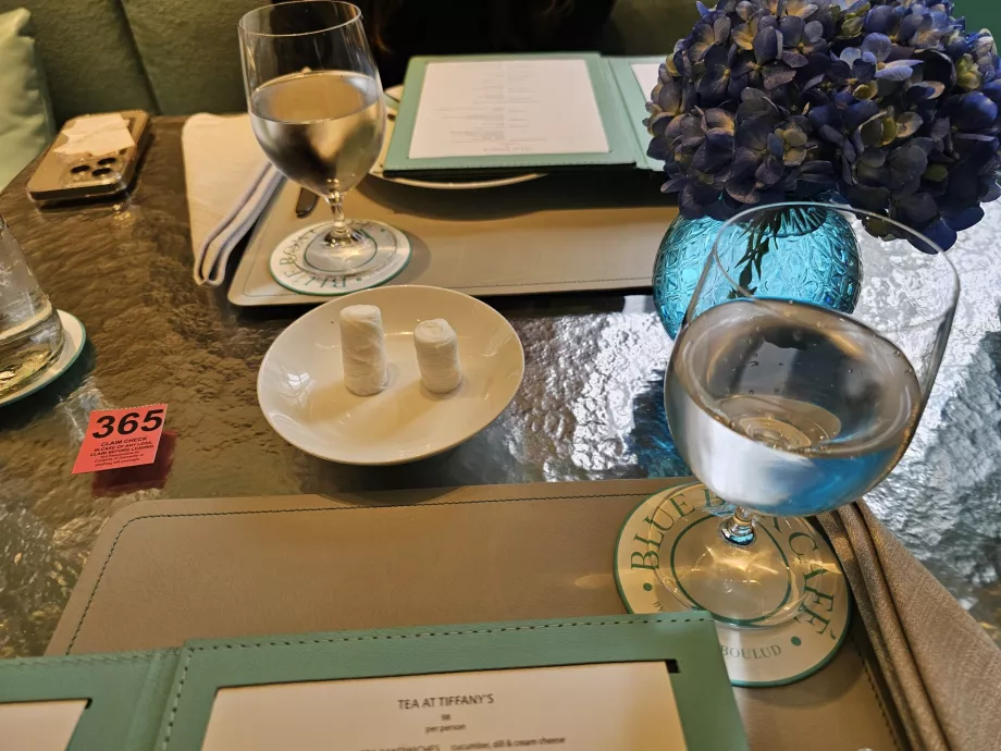 Blue Box, ręczniki do rąk