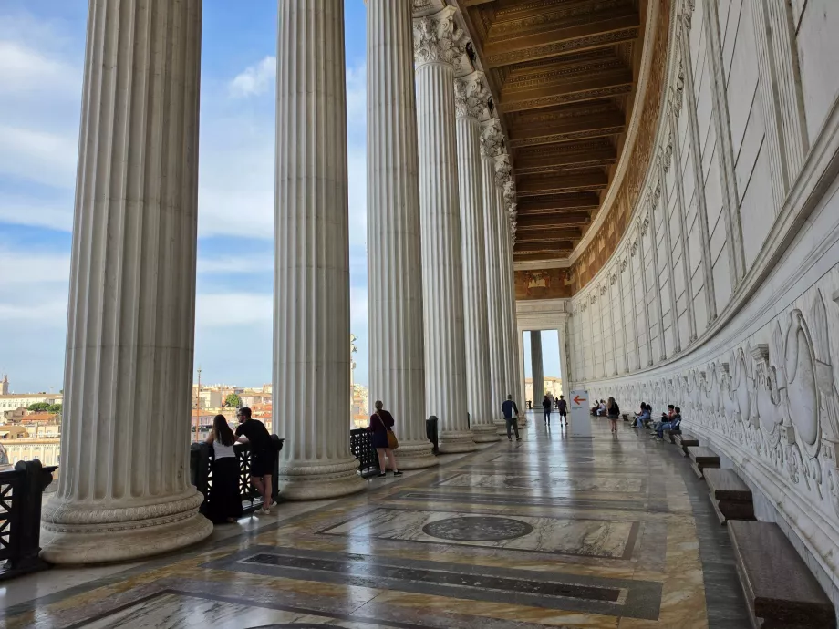 Altare della Patria, część płatna