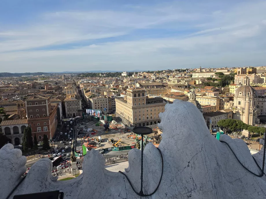 Altare della Patria, część płatna
