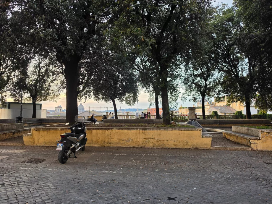 Punkt widokowy na Piazza del Campidoglio