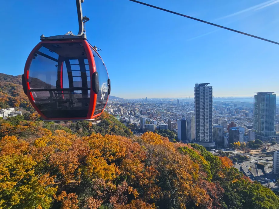 Widok z kolejki linowej