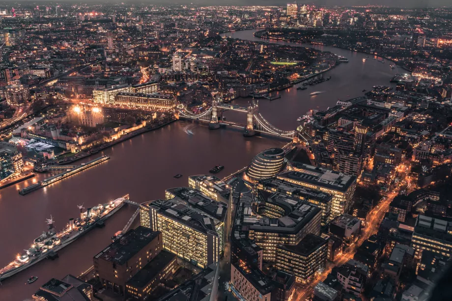 Widok z The Shard