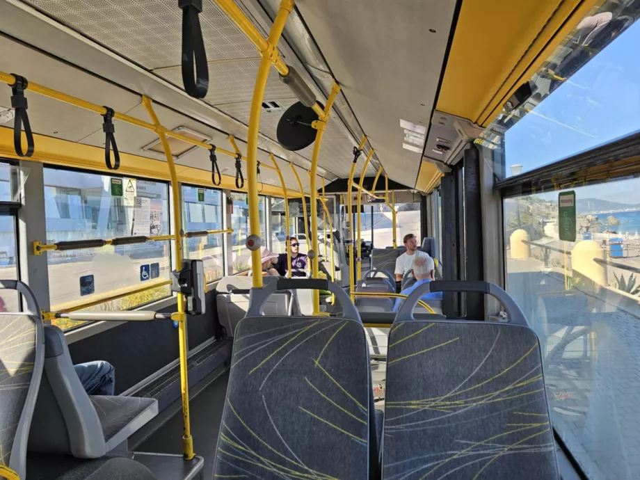 Wnętrze autobusów D.E.S. Roda