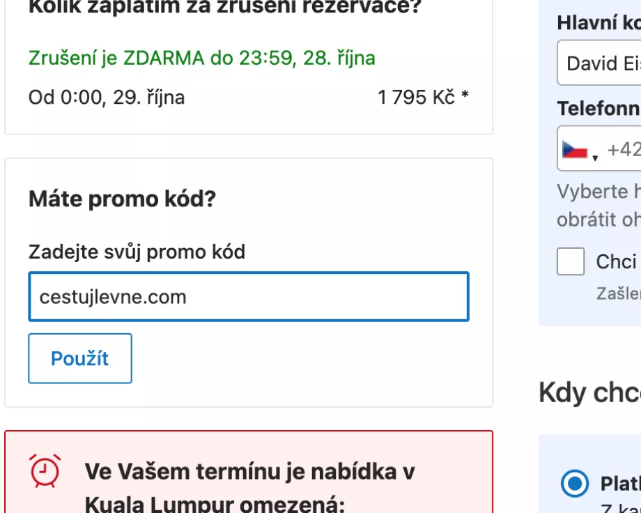 Kod promocyjny Booking.com