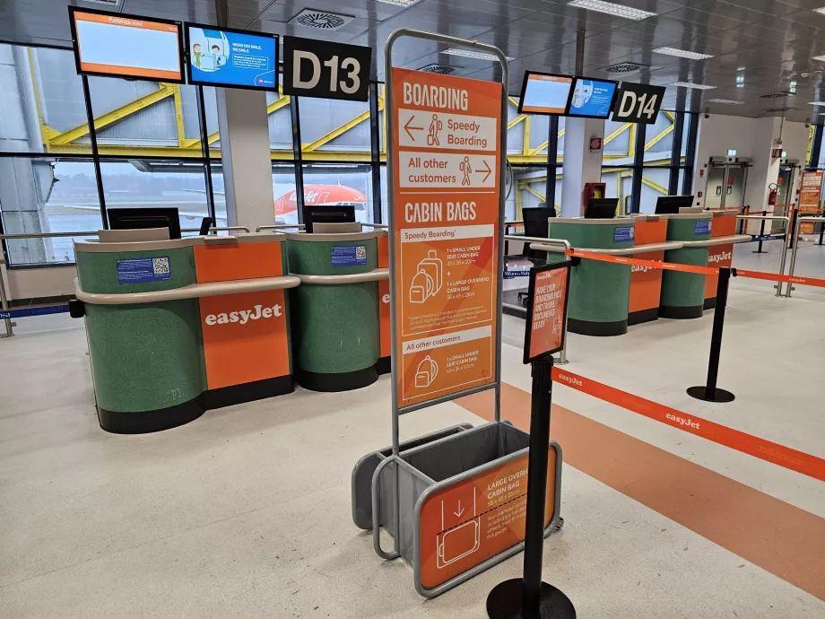 Szablon, większy bagaż podręczny