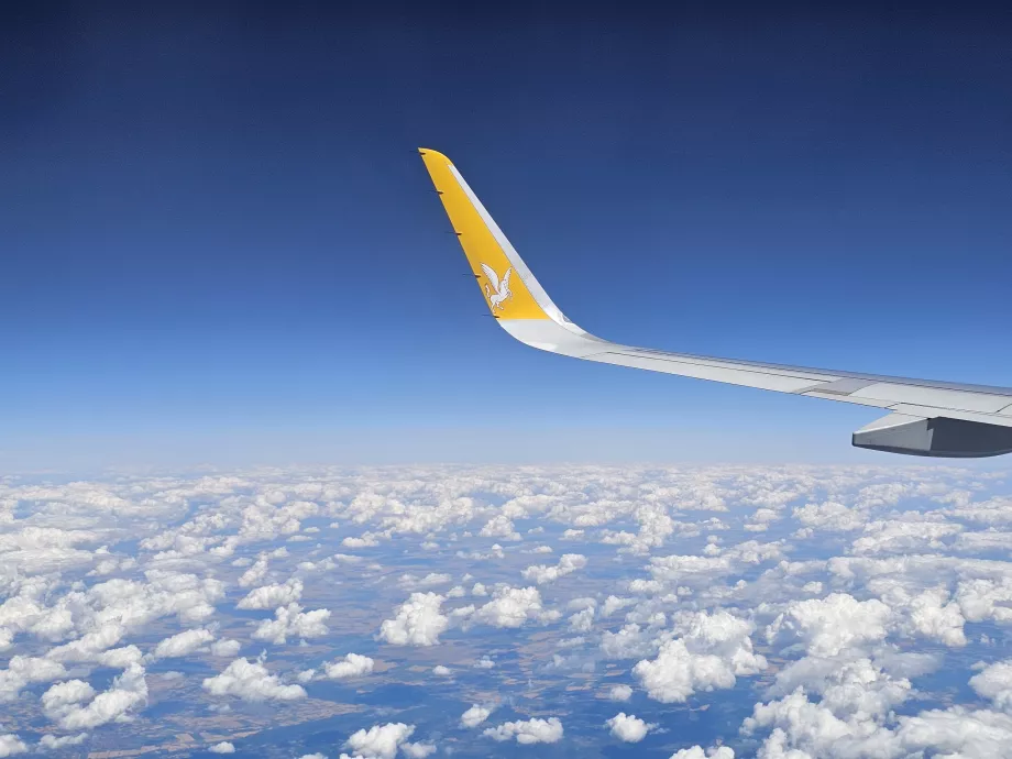 Pegasus Airlines podczas lotu Praga-Stambuł