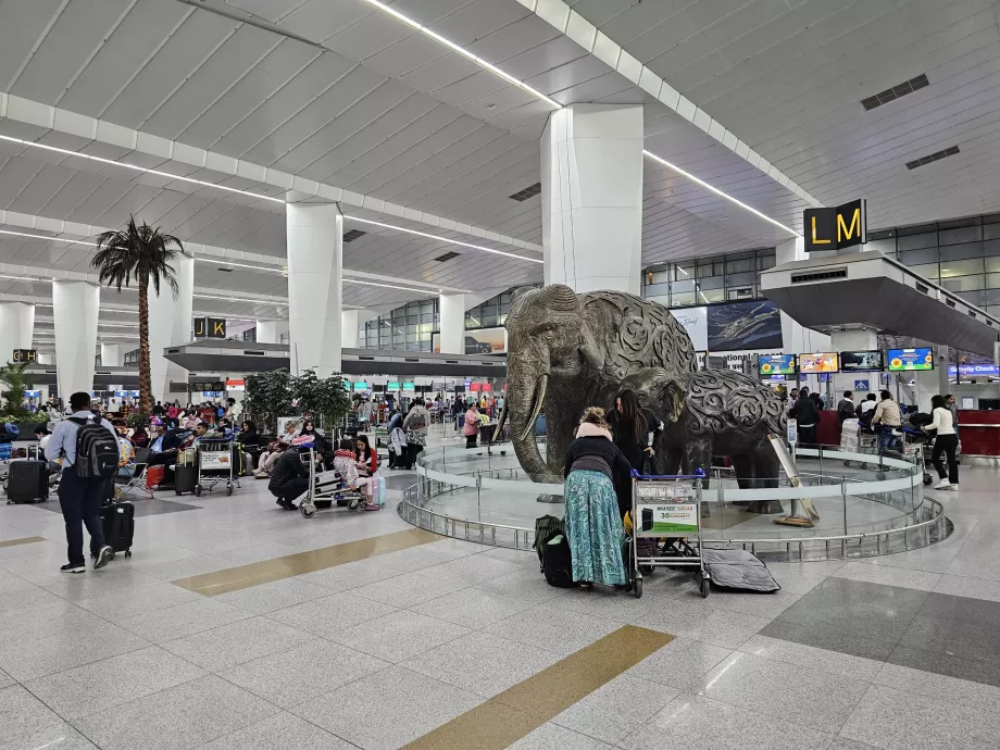 Hala odpraw, Terminal 3
