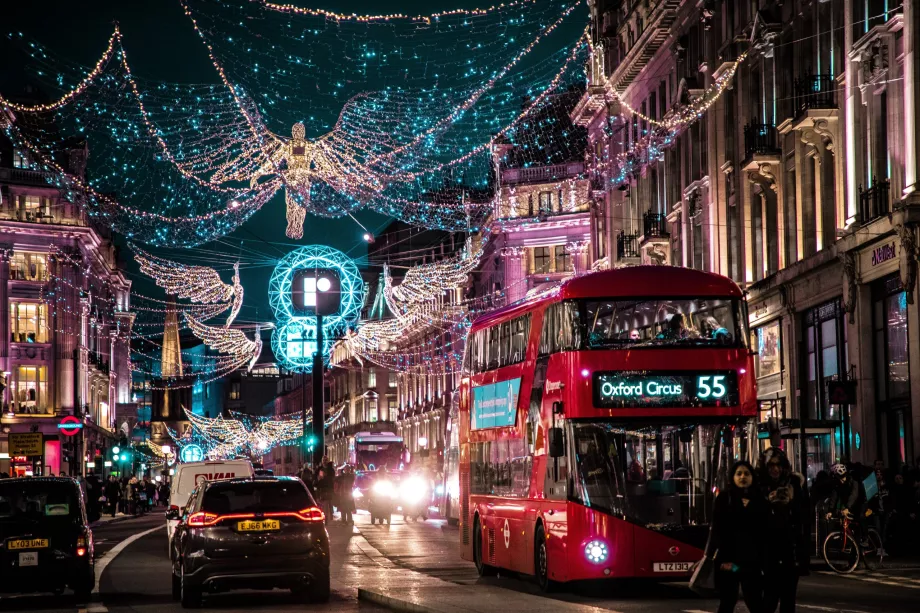 Świąteczna Oxford Street